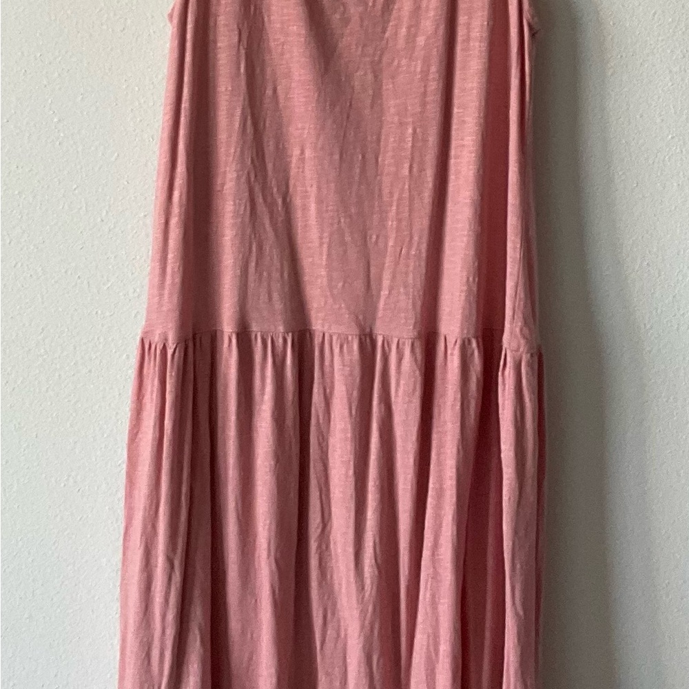 Caslon Scoop Neck Tiered Maxi Dress